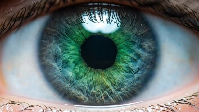 Eye Color Spectrum: A Close-Up Journey Through Varied and Vivid Eye Hues Transformation
