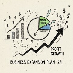 Business Expansion Plan 24 Projected profit growth through increased market share and strategic investment