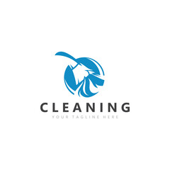 Cleaning Logo business Symbol Design Template illustration