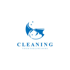 Cleaning Logo business Symbol Design Template illustration
