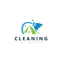 Cleaning Logo business Symbol Design Template illustration
