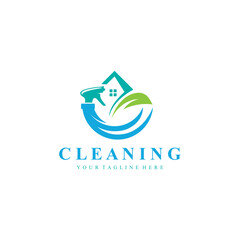Cleaning Logo business Symbol Design Template illustration