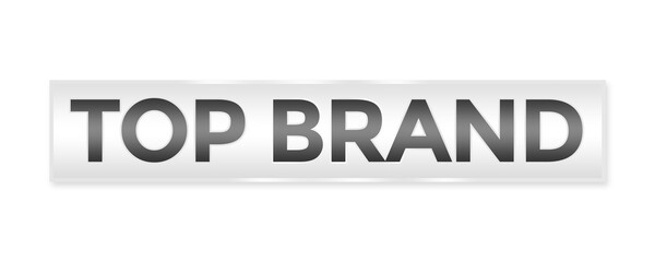 Top brand silver Button Element png file