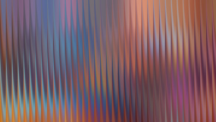 Obraz premium Abstract vertical lines with multicolor gradient effect