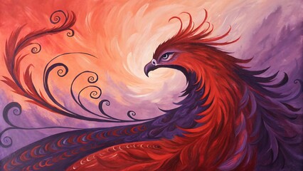 Earth Inspired Abstract Painting • Green Islamic Background