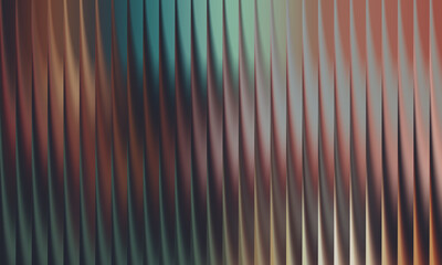 Abstract background with vertical pleats and iridescent colors