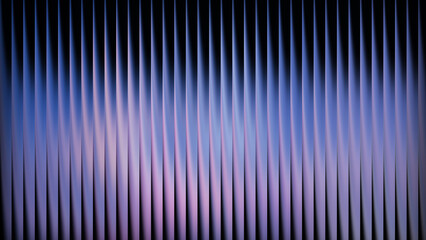 Dark abstract vertical lines with subtle blue and purple hues