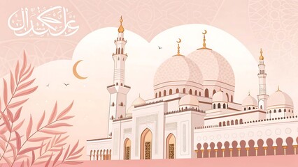 Modern Islamic Background Featuring Thuluth Style &bull; Islamic Art Background