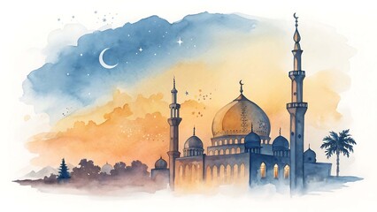 Muqarnas Ornament &bull; Sand Beige & Copper Relief