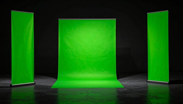 Green Screen Studio Setup Versatile Backdrop Options for Photography and Video Production