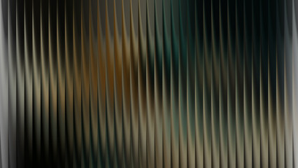 Abstract vertical lines with muted green and brown tones