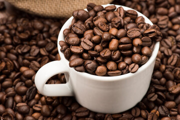 Coffee and Coffee beans