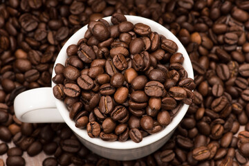 Fototapeta premium Coffee and Coffee beans