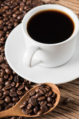 Coffee In Coffee Cup