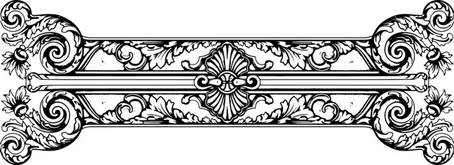 Silhouette design frame icon designs frame style 