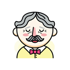 Obraz premium vector illustration of a man