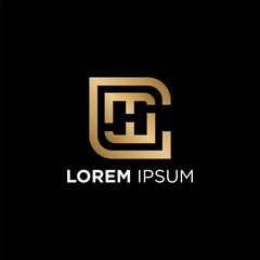 CH modern logo design ideas