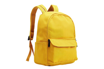 Bright Yellow Backpack