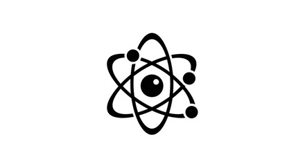 Atomic structure illustration representing scientific concepts and fundamental elements.