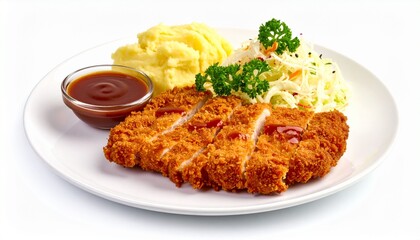 Japanese Tonkatsu Fried Pork Cutlet