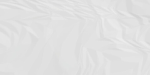 Crumpled paper Blank white crumpled and creased paper poster.	