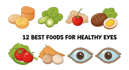 Promoting eye health with a variety of nutritious foods for optimal vision support and care