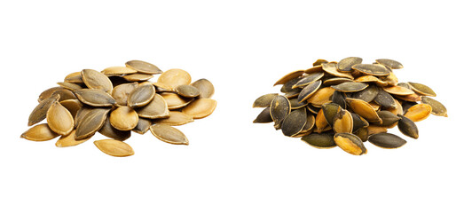 Harvesting pumpkin seeds kitchen food photography bright close-up