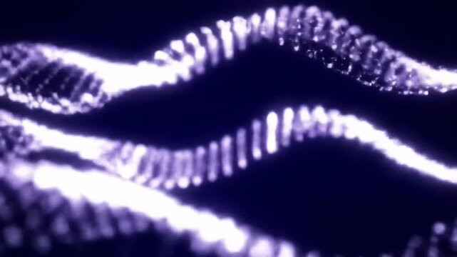Abstract swirling purple patterns