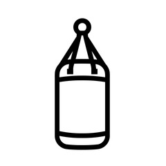 Boxing simple Punching Ball icon