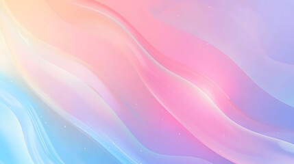 Obraz premium Smooth pastel gradient background, abstract color blending, soft modern design, ultra clean and elegant, seamless