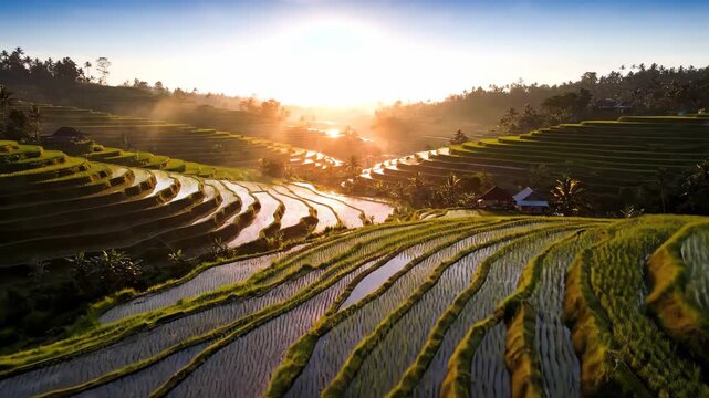 Dynamic action shot of a professional male sprinter in mid-stride with an expression of triumph in a packed stadium