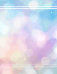 Fondo suave y difuminado en estilo vector, tonos pastel