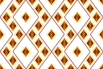 Traditional Ukrainian cross-stitch pattern with geometric patterns, seamless floral,pixelated vector. fabric print design. abstract. Detailed Illustration for Textile Print Design. European textile