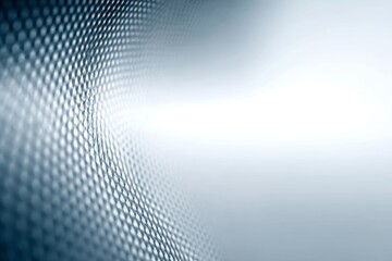 Abstract blue mesh wave with futuristic texture and light gradient