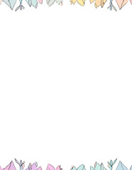 Obraz premium Ilustración vectorial de estilo sencillo: Fondo blanco liso