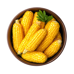 Traditional Brazilian Corn Pamonha Dish Isolated on White Background