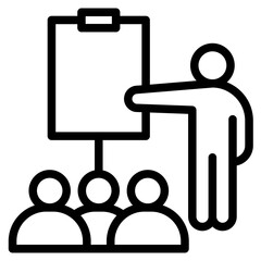 Training  icon in vector illustration