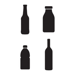 Water bottle vector illustration isolated