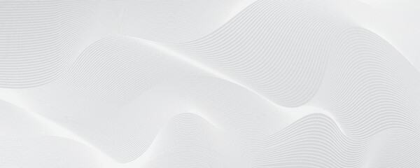 Premium background design with diagonal line pattern in grey colour. Vector white horizontal template for business banner, formal invitation backdrop