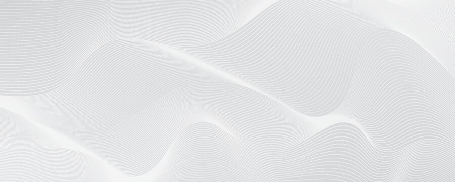 Premium background design with diagonal line pattern in grey colour. Vector white horizontal template for business banner, formal invitation backdrop