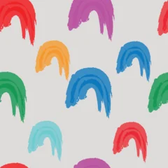 Keuken achterwand Per kleurpatroon patronen design vector art seamless pattern beautiful pattern colorful brush  © yuli