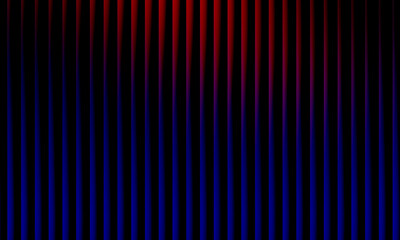 Obraz premium vertical red stripes on a deep black background, arranged in evenly spaced lines. The stripes feature a subtle gradient, transitioning from a bright, intense red at the center to a softer, deeper hue 