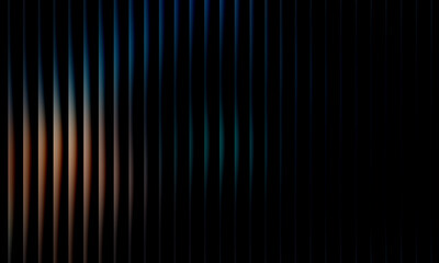 Obraz premium Echoes of Silence: An Abstract Exploration of Subtle Light and Shadow—A Minimalist Symphony of Vertical Lines in Soft Gray Tones, Emerging Gently from a Deep Black Canvas. This captivating background 