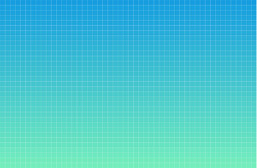 ドット絵背景 グラデーション ブルー・グリーン〜Pixel art background gradient blue-green〜