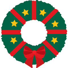 Christmas Wreath Vector