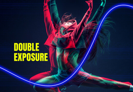 Double Exposure Photo Effect