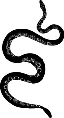 snake silhouette
