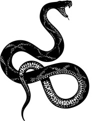 snake silhouette
