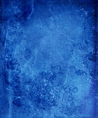 Blue grunge abstract background, trendy texture perfect for your design