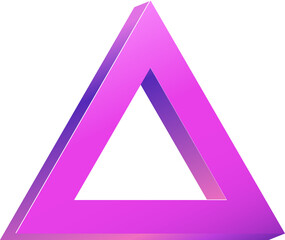 abstract triangle shape